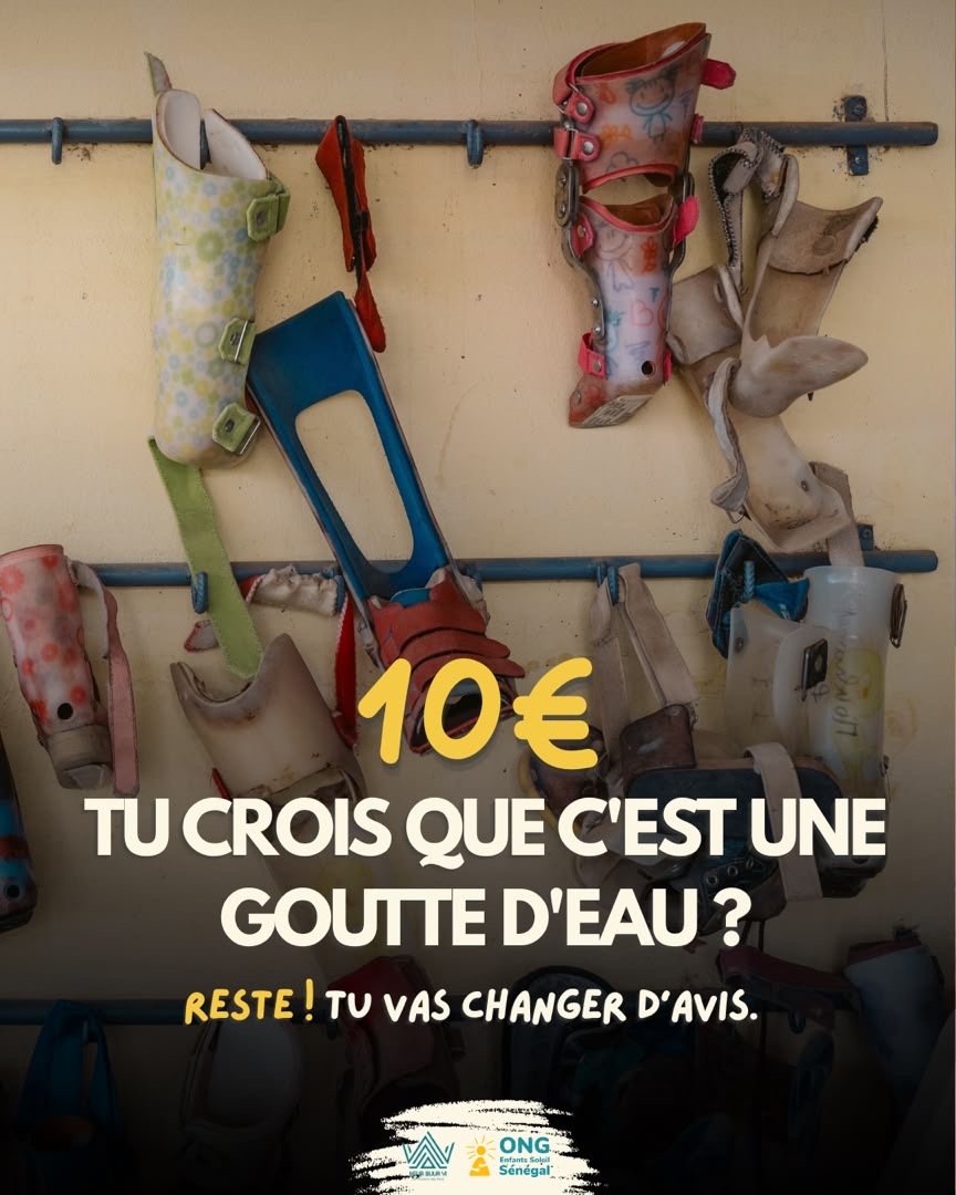 Campagne parrainage - une goutte d'eau