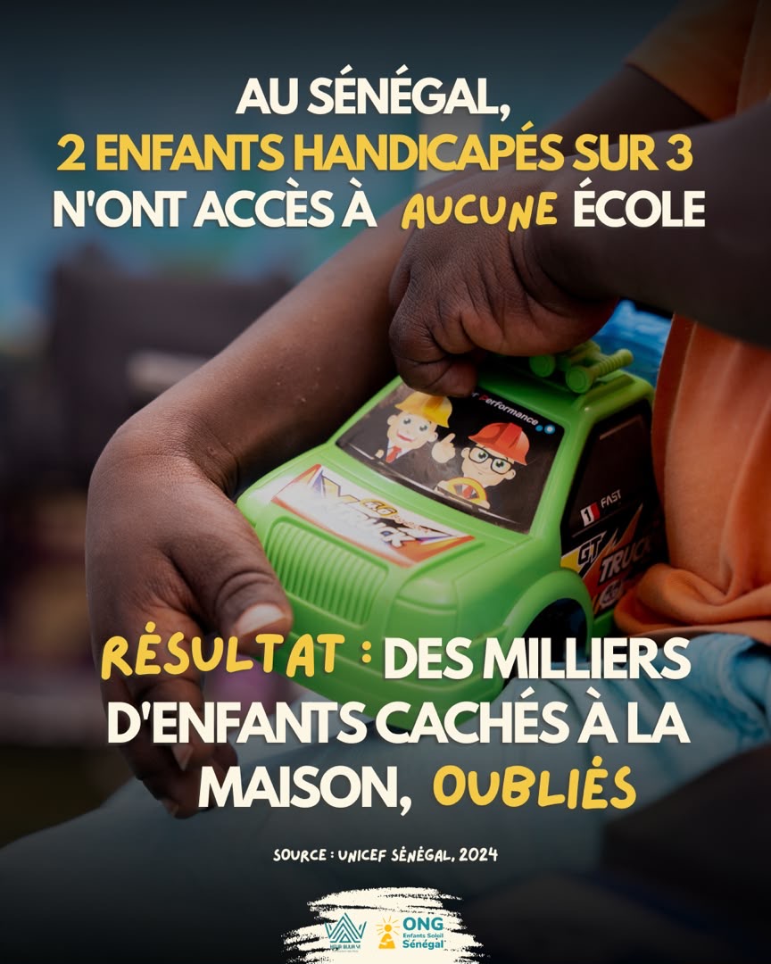Statistique - enfants handicapes sans acces a l'ecole