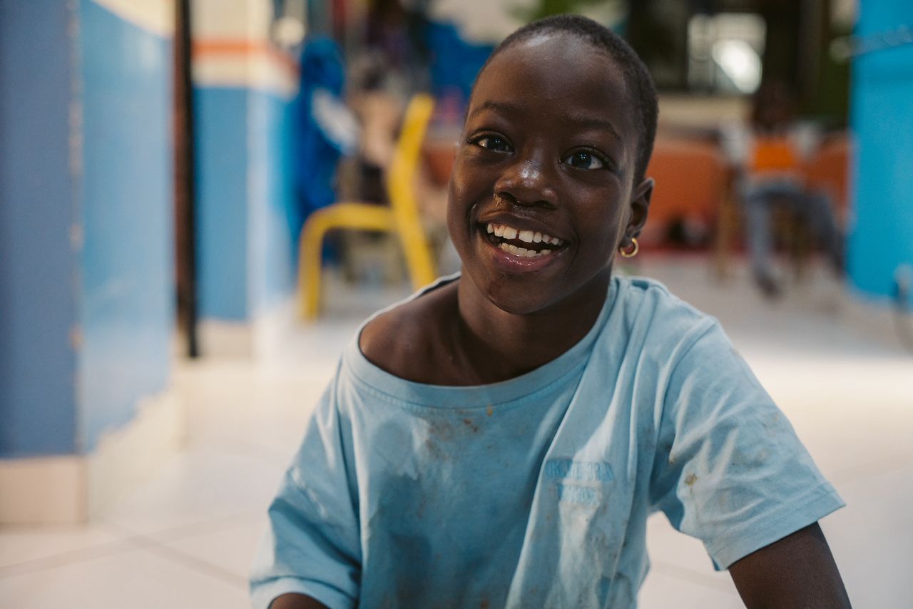 Enfant souriant